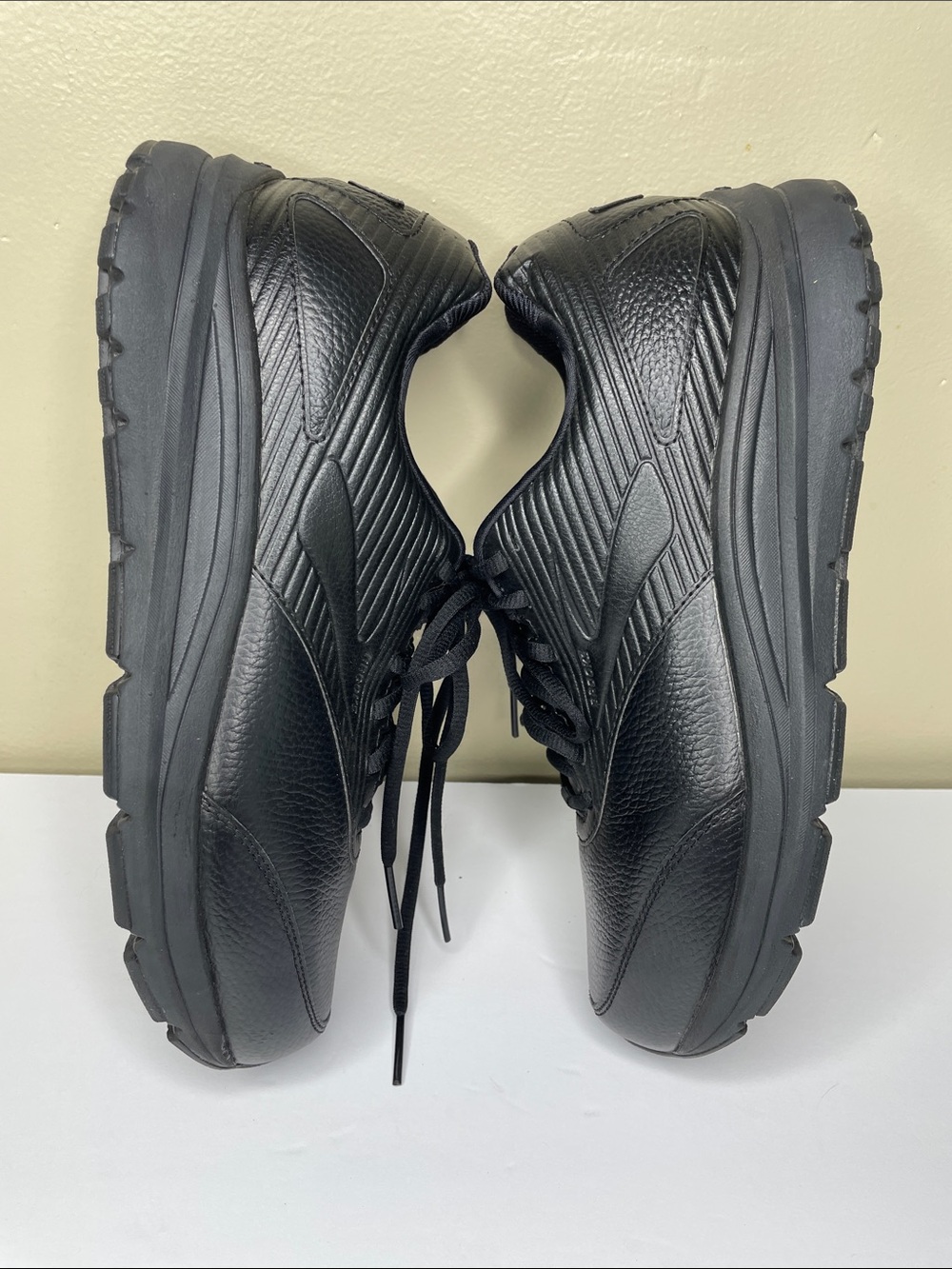 BROOKS Addition Walker 2 Woman’s Black Leather Shoes Size 11 EXTRA WIDE - Picture 7 of 12